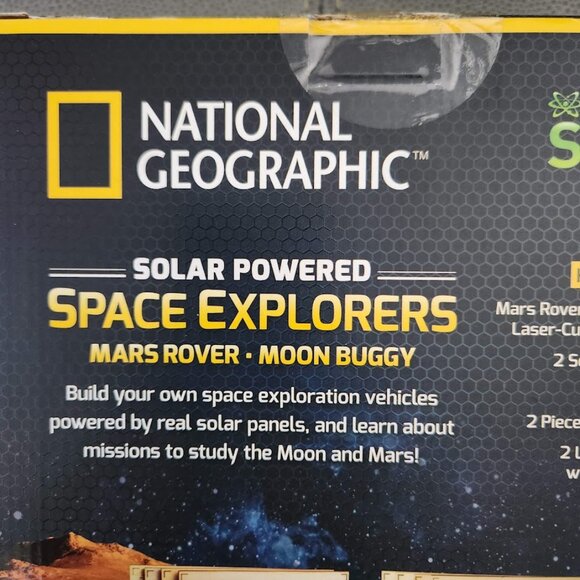 NEW NATIONAL GEOGRAPHIC Solar Model Kit Wooden 3D Puzzle Models NASA Space Explo - Picture 16 of 16